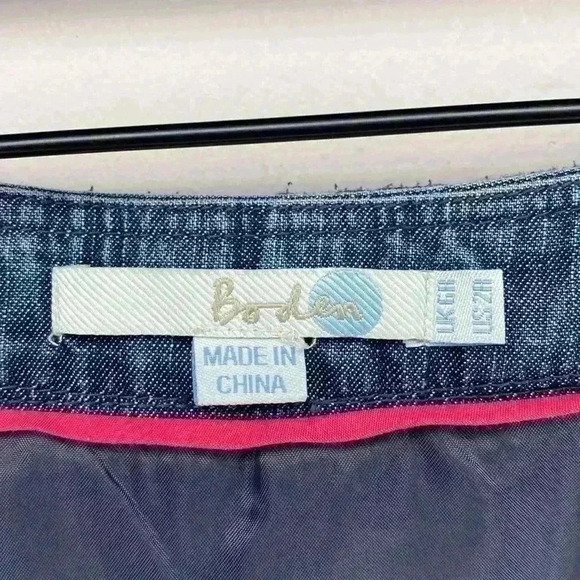 Boden Denim Womens Dress Size 2 - Picture 3 of 7